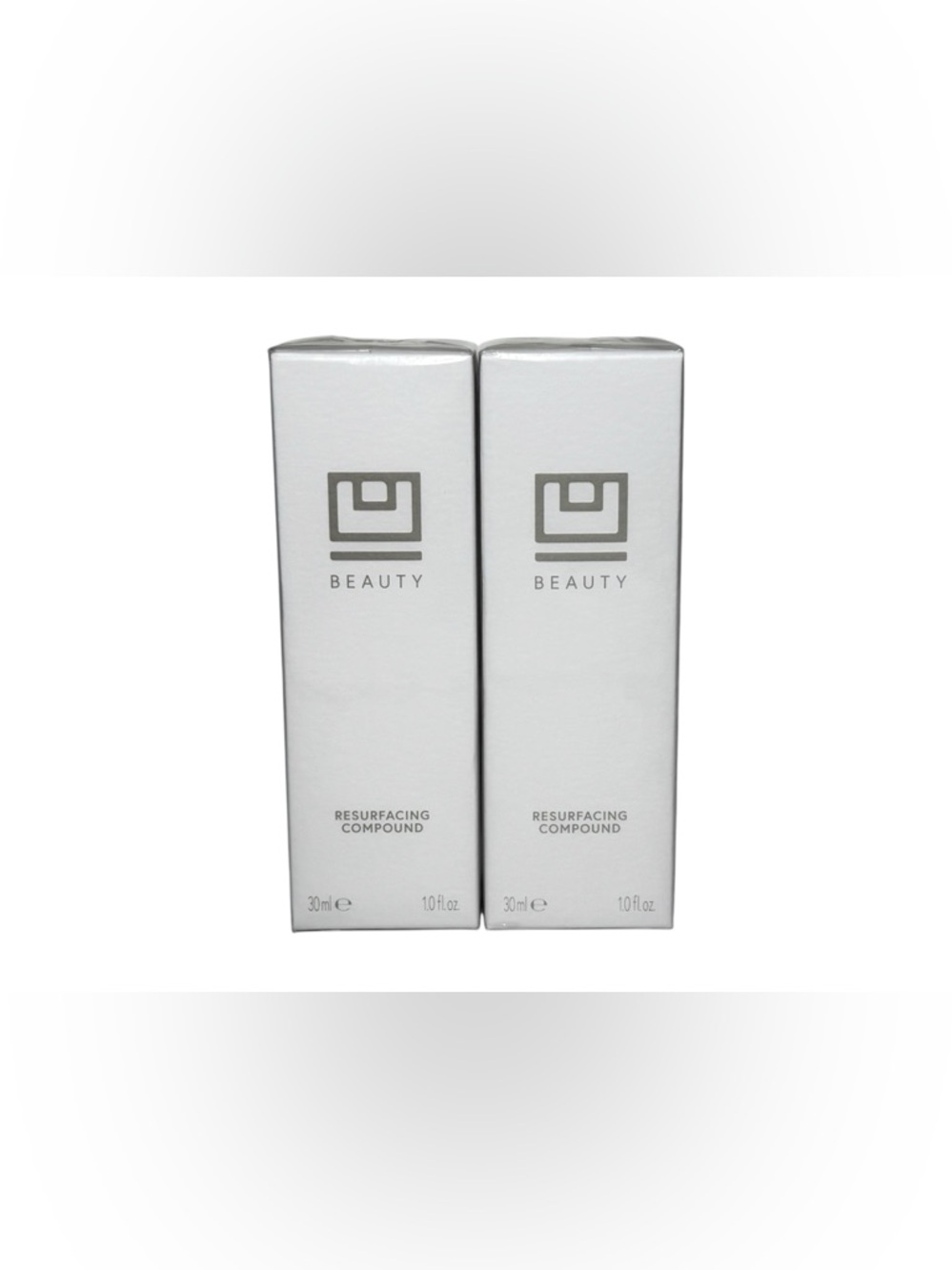 NEW SEALED Set of 2 U Beauty Resurfacing Compound Multitasking Anti-aging Serums